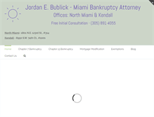 Tablet Screenshot of bublicklaw.com